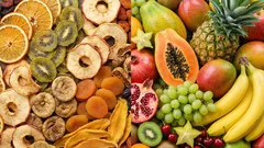 Gedroogd fruit versus vers fruit: wat is beter als tussendoortje en waarom?